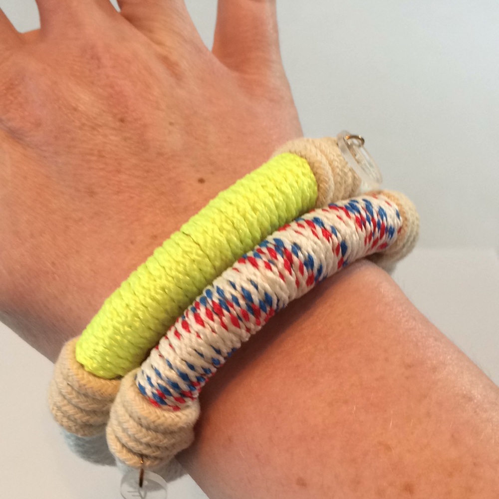 New Rope Bangle Bracelets (2) Cloth - Picture 4 of 4